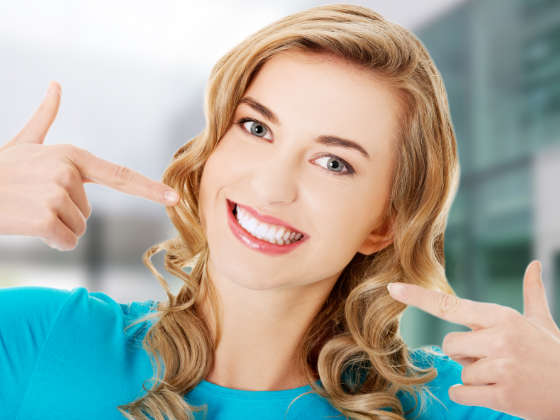 A beautiful woman with a perfect smile Marietta GA