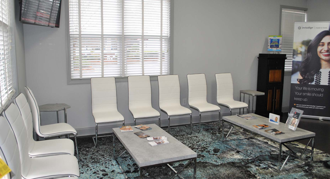 Marietta Dental Professionals waiting room, Marietta GA